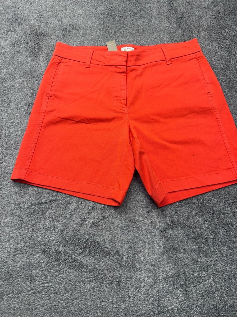 J. Crew Coral-Red Bermuda Shorts